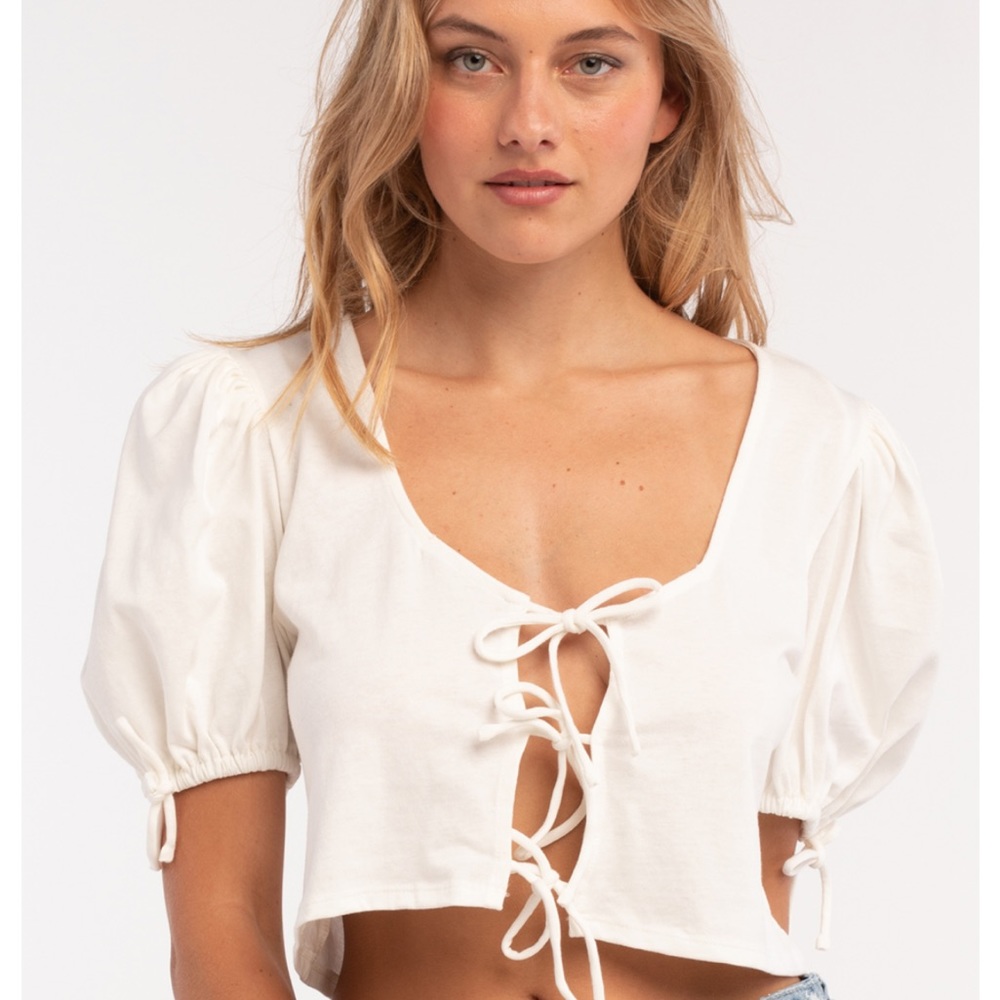 Free people kitty tee in ivory